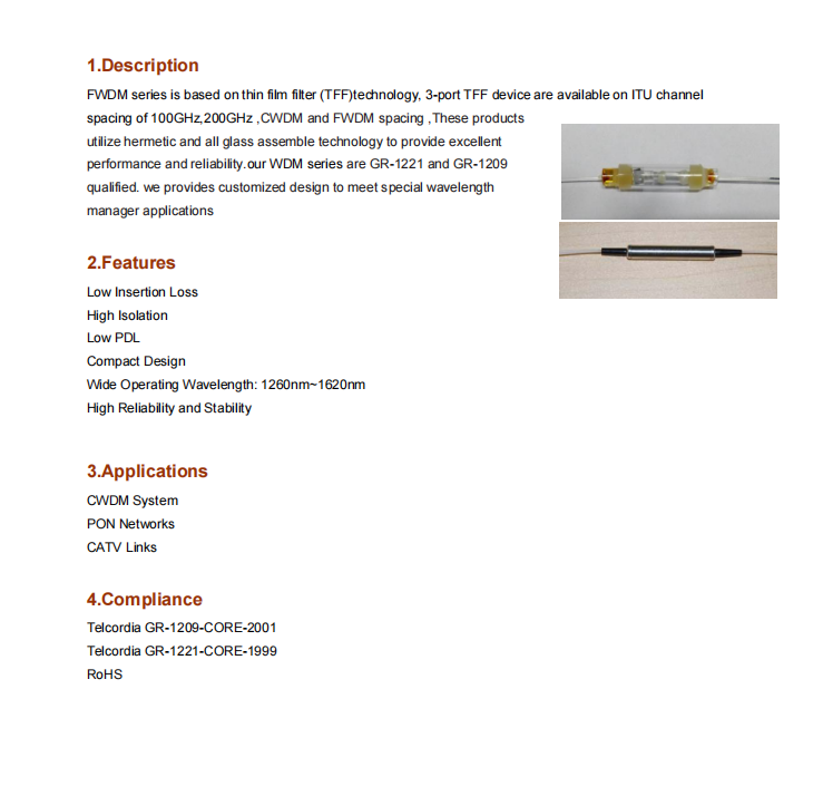 FWDM-Device